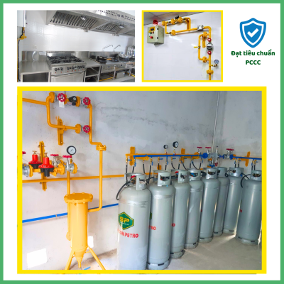 Thiết Kế Thi Công Lắp Đặt Hệ Thống Gas