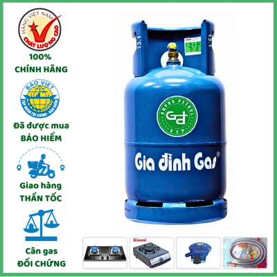 Bình Gas Hướng Dương Xanh 12kg Giá Tốt Giao Tận Nơi