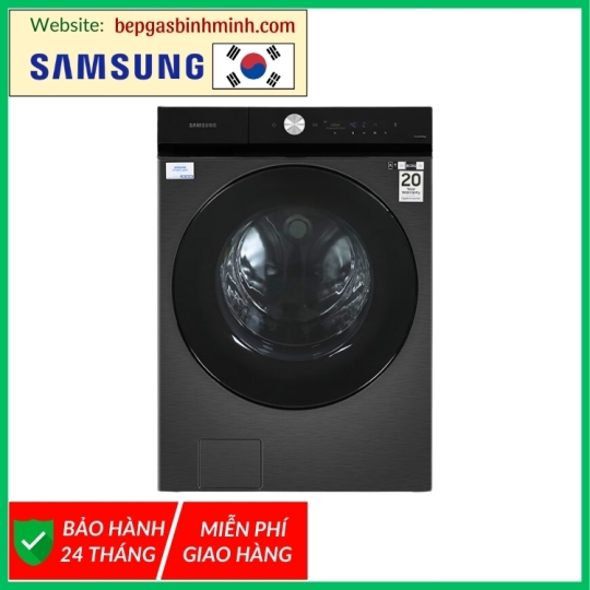 Máy giặt sấy Samsung Bespoke AI Inverter giặt 21 kg - sấy 12 kg WD21B6400KV/SV