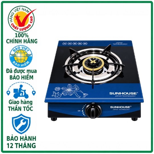 Bếp Gas Đơn Sunhouse SHB212KT Chính Hãng