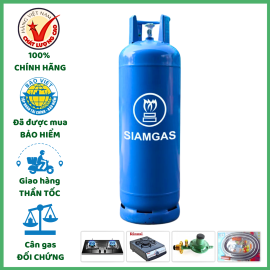 Bình Gas SIAM Van Ngang 45Kg Giá Tốt Giao Tận Nơi