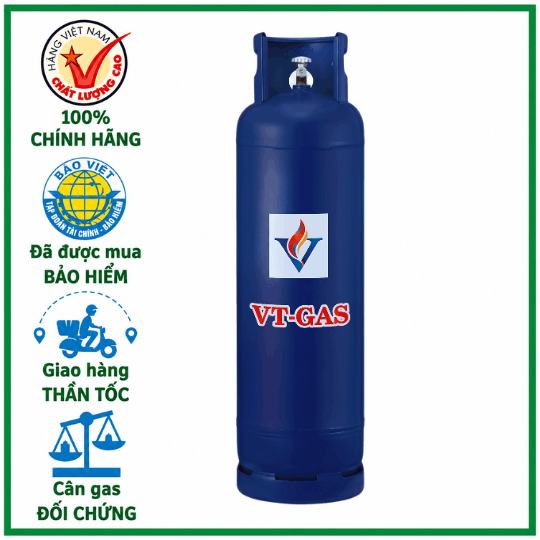 Bình Gas VT Xanh 45kg – Bình Gas Dành Cho Bếp Công Nghiệp