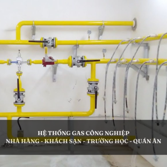 Tư Vấn Thiết Kế Hệ Thống Gas Công Nghiệp