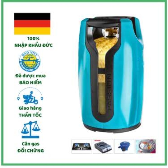 Bình Gas Miss composite 12kg Vàng Chống Cháy Nổ