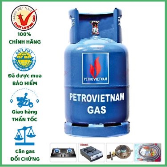 Gas Petro vietnam Shell 12kg GiaoThần Tốc 15P Bảo Trì Miễn Phí
