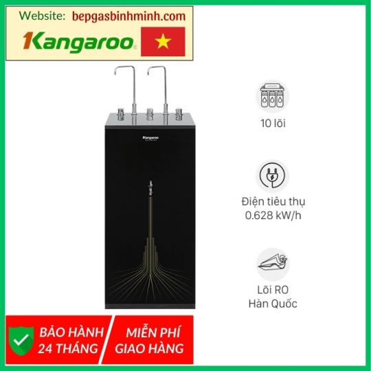 Máy lọc nước RO nóng nguội lạnh Kangaroo KG10A13 10 lõi