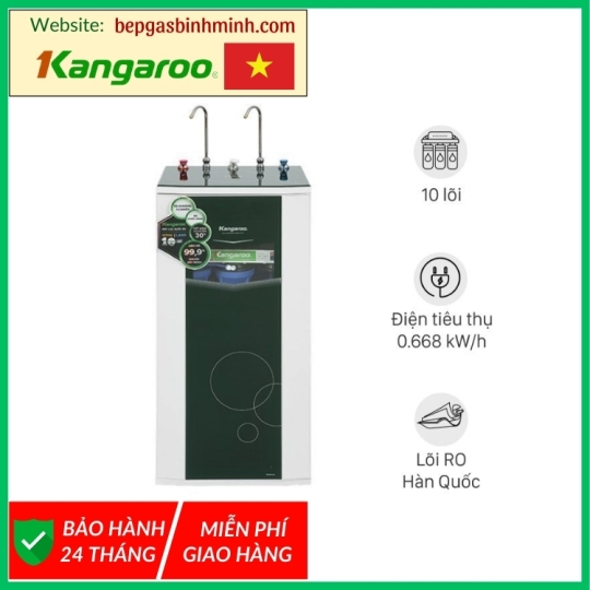 Máy lọc nước RO nóng nguội lạnh Kangaroo KG10A3 10 lõi
