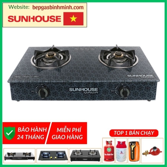 Bếp Gas Đôi SUNHOUSE MAMA MMBB0787MT