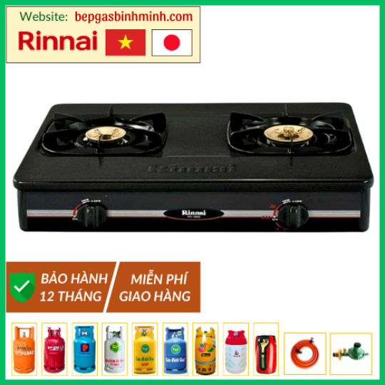 Bếp Gas Đôi Rinnai RV-860 GSB(M) Việt - Nhật