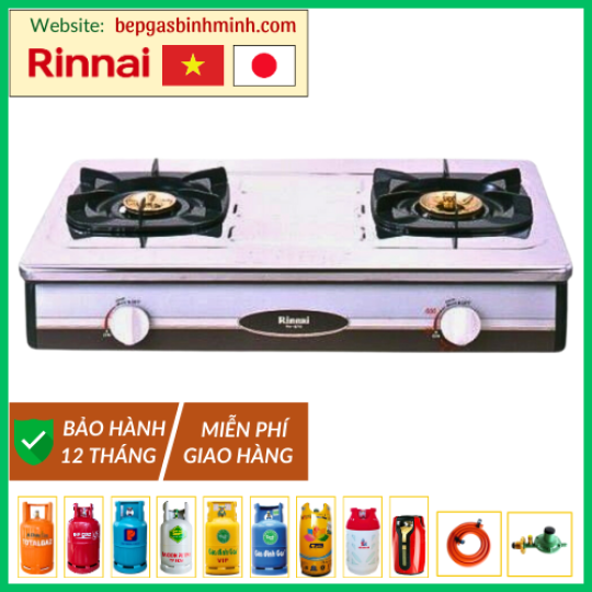 Bếp Gas Đôi Rinnai RV-870 SSB(M) Việt - Nhật