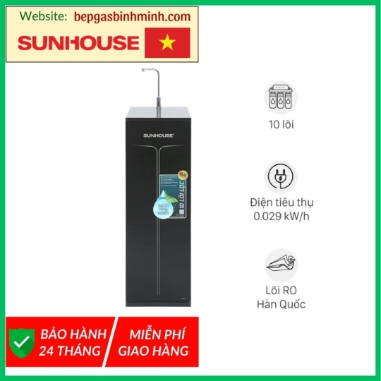 Máy lọc nước RO Sunhouse SHA88113K 10 lõi
