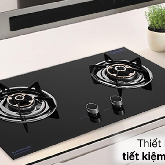  Bếp Gas Âm SUNHOUSE SHB507-MT Chính Hãng