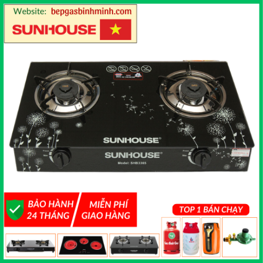 Bếp Gas Đôi SUNHOUSE SHB3365 Chính Hãng